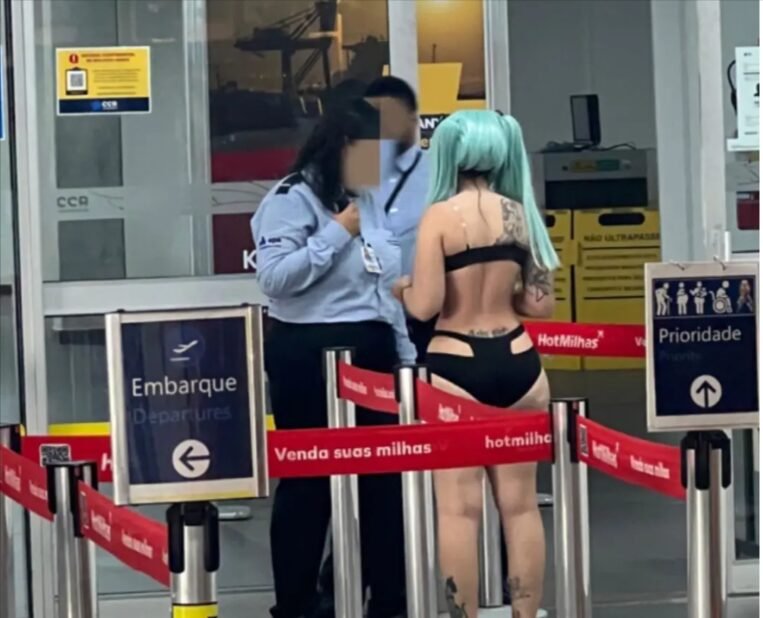 She Wore a Bikini to the Airport — What Happened Next Went Viral